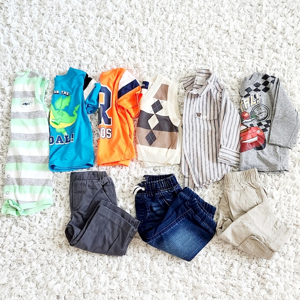 BUNDLE Baby Boy Clothes Size 12 Months